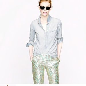 J. Crew denim long sleeve shirt